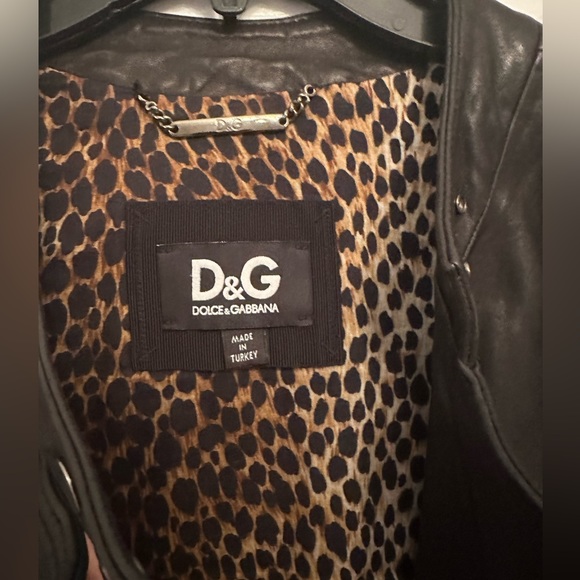D&G Leather Jacket - Picture 3 of 5